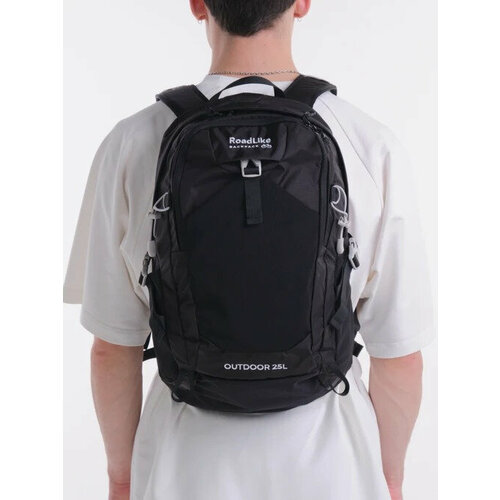 фото Рюкзак походный roadlike outdoor 25л, черный