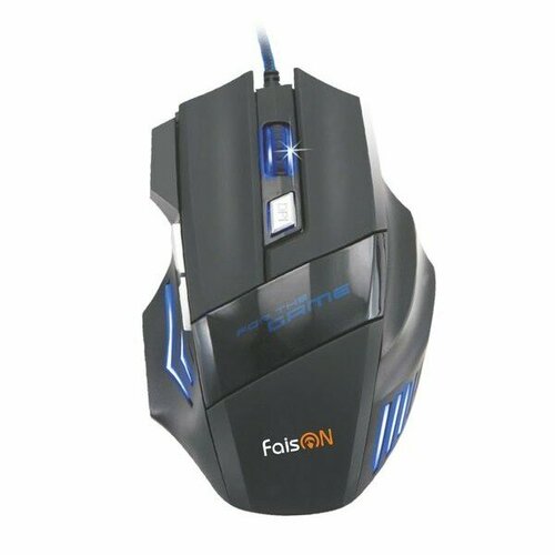 Мышь проводная FaisON M-7 Transform оптическая кабель 15м цвет чёрный 46300₽