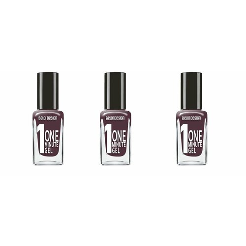 Лак для ногтей Belor Design (Белор Дизайн) One minute gel (10 мл), тон 225 х 3шт