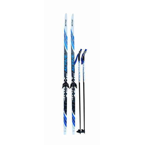 Лыжный комплект STC Activ 170см STEP NN75 (лыжи + палки(125) + крепления)