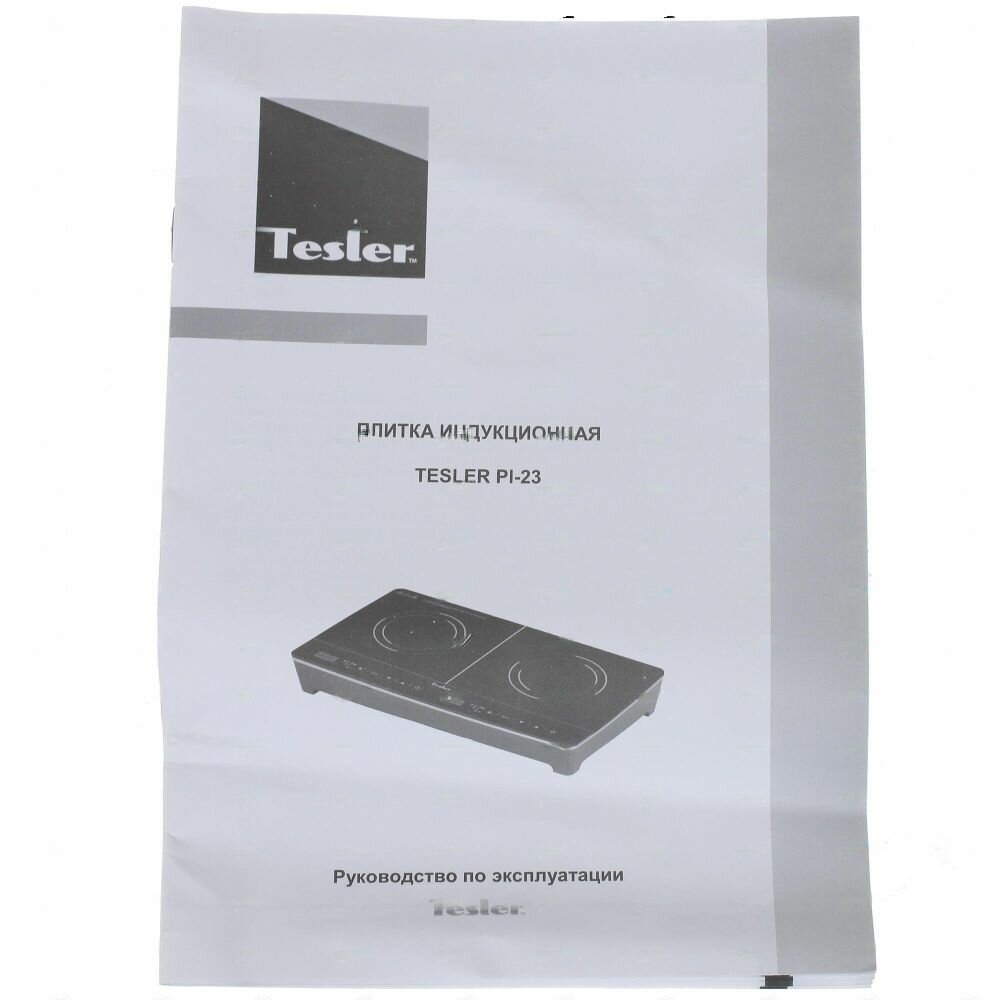 Плита Электрическая Tesler черный стеклокерамика (настольная) - фото №15