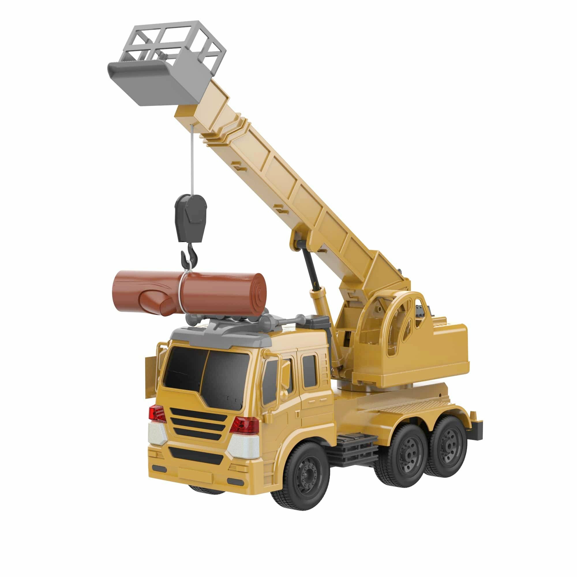 Машина радиоуправляемая Hiper Crane car желтый/черный (hct-0021)