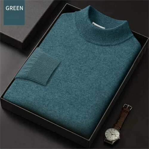 фото Свитер beutyone, размер 4xl, зеленый