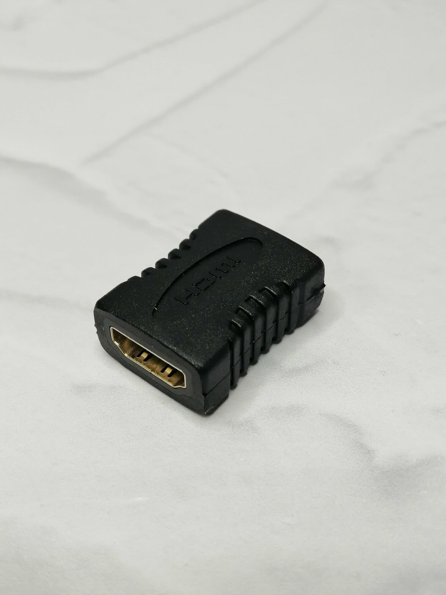 Адаптер HDMI-HDMI Cablexpert A-HDMI-FF 19F/19F золотые разъемы пакет