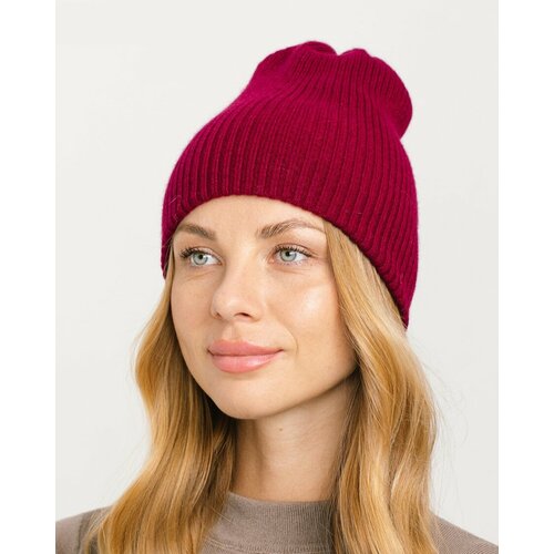 фото Шапка , размер 56-58, бордовый без бренда