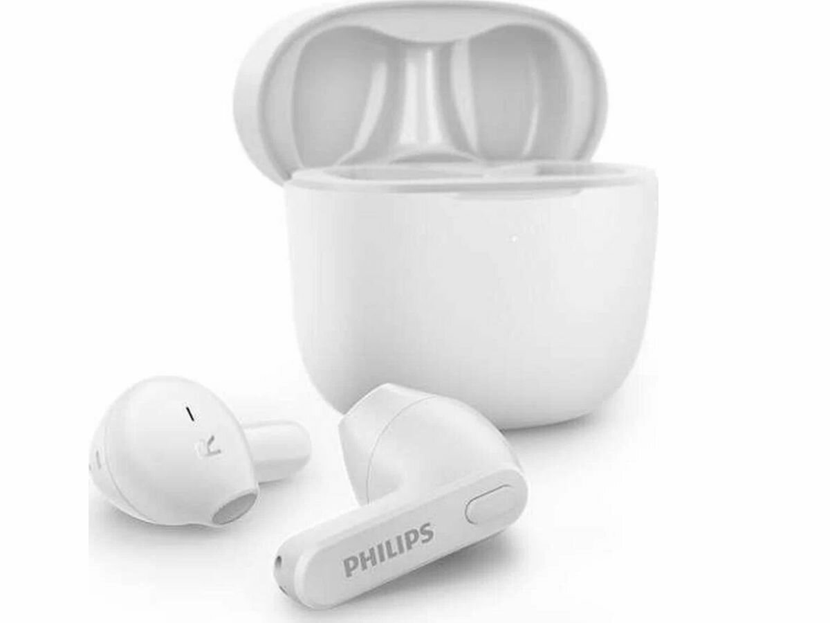 Bluetooth-гарнитура Philips TAT2206WT, белая - фото №19