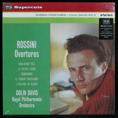Виниловая пластинка Hi-Q Colin Davis / Royal Philharmonic Orchestra – Rossini Overtures