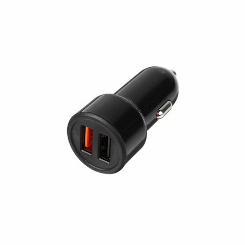 Olmio Зарядное устройство автомобильное Olmio Smart IC, 2 USB, 30 Вт, 5,4 А, QuickCharge3.0