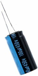 Capacitor / TKR101M2WL40M Конденсатор электролитический 100x450 (18x40) TK Jamicon 105C