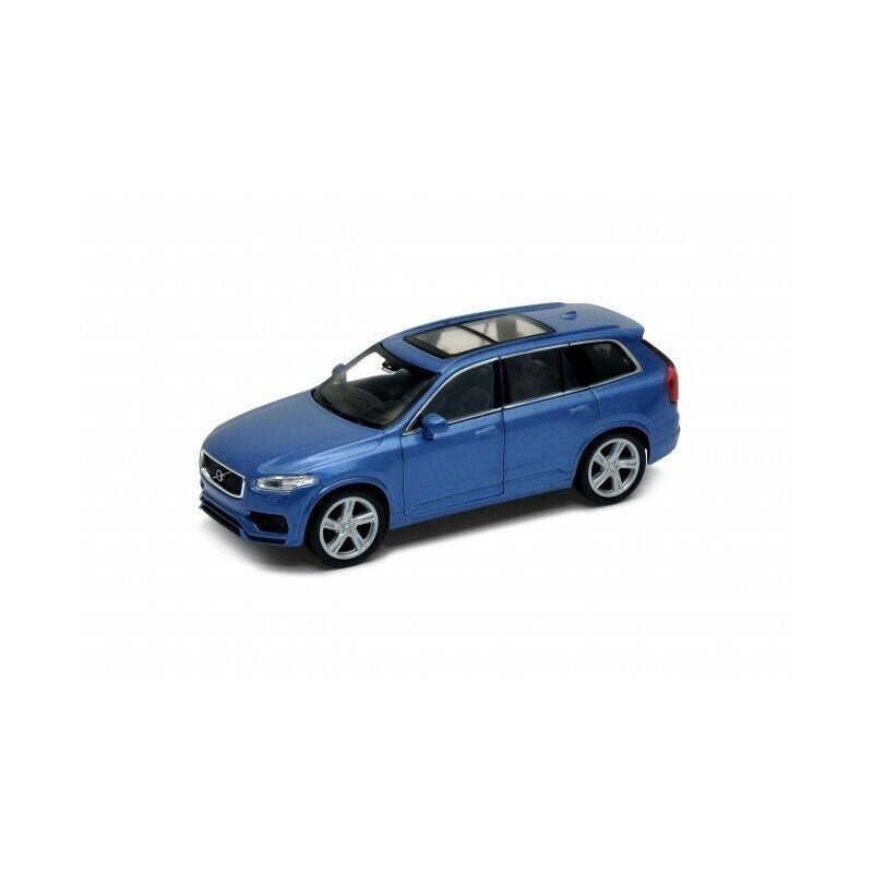 Модель машины 1:38 Welly Volvo xc90 43688 синий
