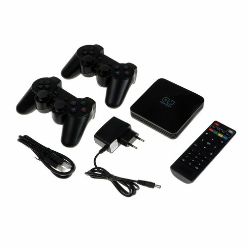 Приставка Смарт ТВ G5 Amlogic 4 ГБ ОЗУ 64 ГБ Android UlHD Wi-Fi HDMI чёрная 726200₽