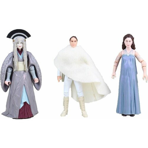 Набор фигурок Star Wars The Legacy Collection: Padme Amidala Evolutions мини фигурка звездные войны мандалорец малыш в костюме 4 см