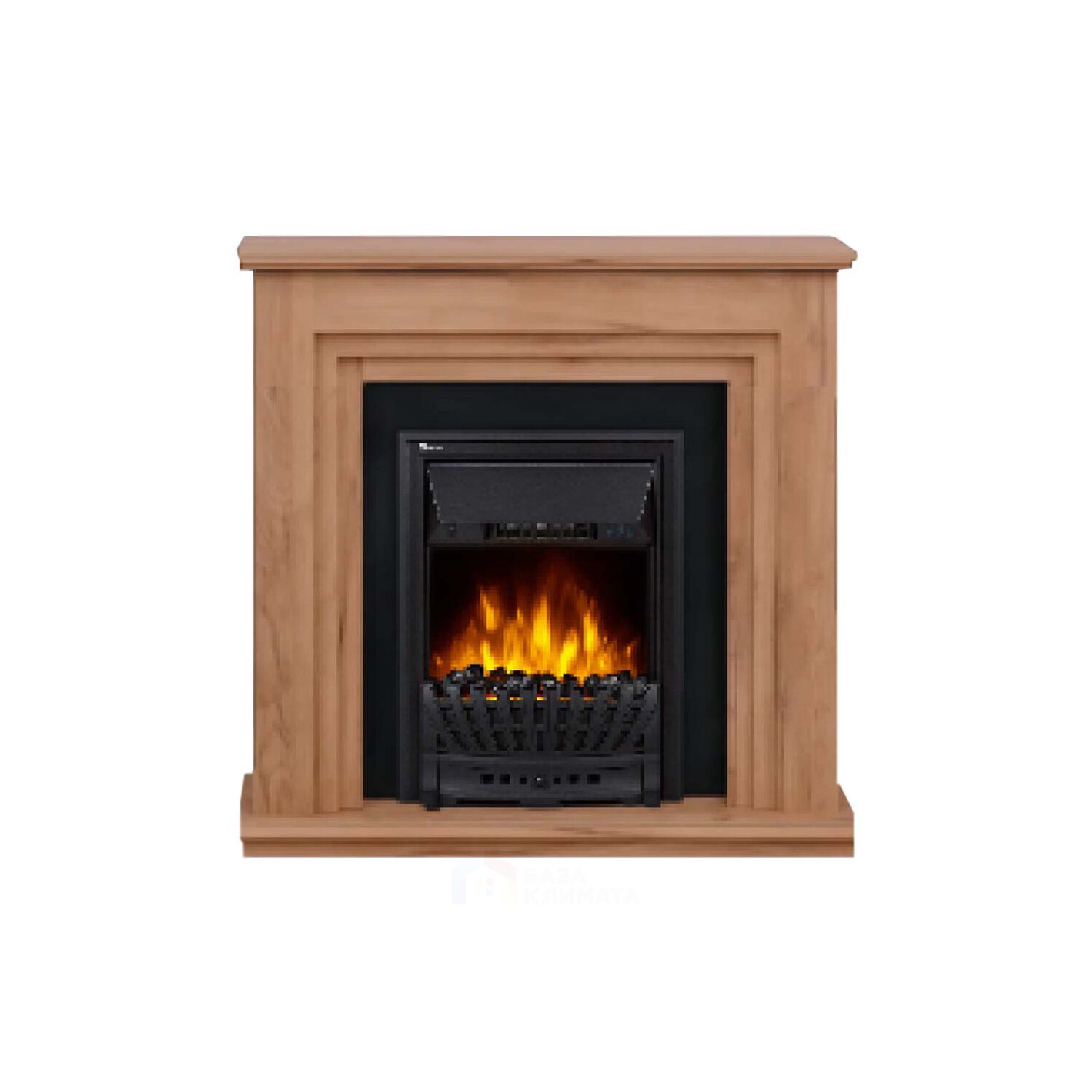 Каминокомплект:Очаг Electrolux Classic EFP/P-1020LS, портал Grado Classic дуб санома
