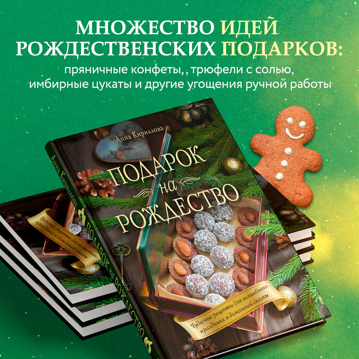 Подарок на Рождество. Чудесные рецепты для волшебного праздника и домашней сказки - фото №3