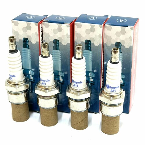 Свеча (4 шт.) А11 зажигания искровая комплект