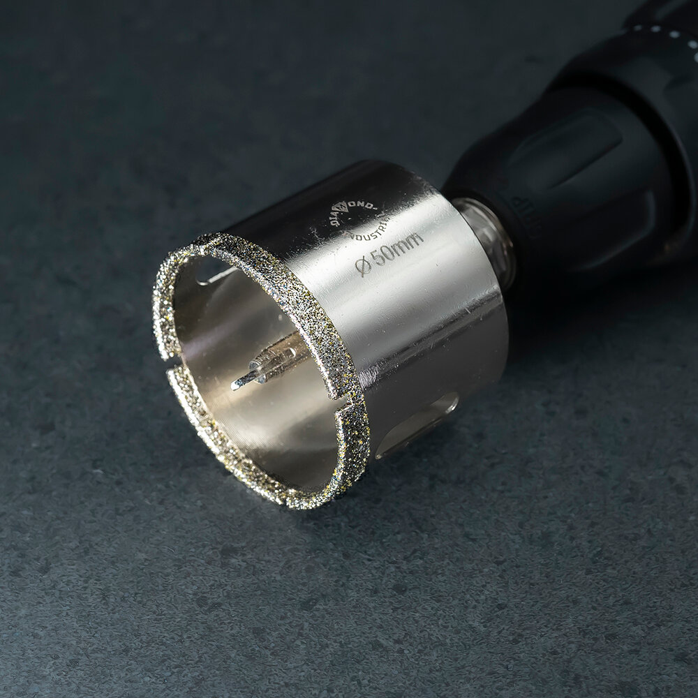 Алмазная коронка по керамограниту и керамике Diamond Industrial - фото №6