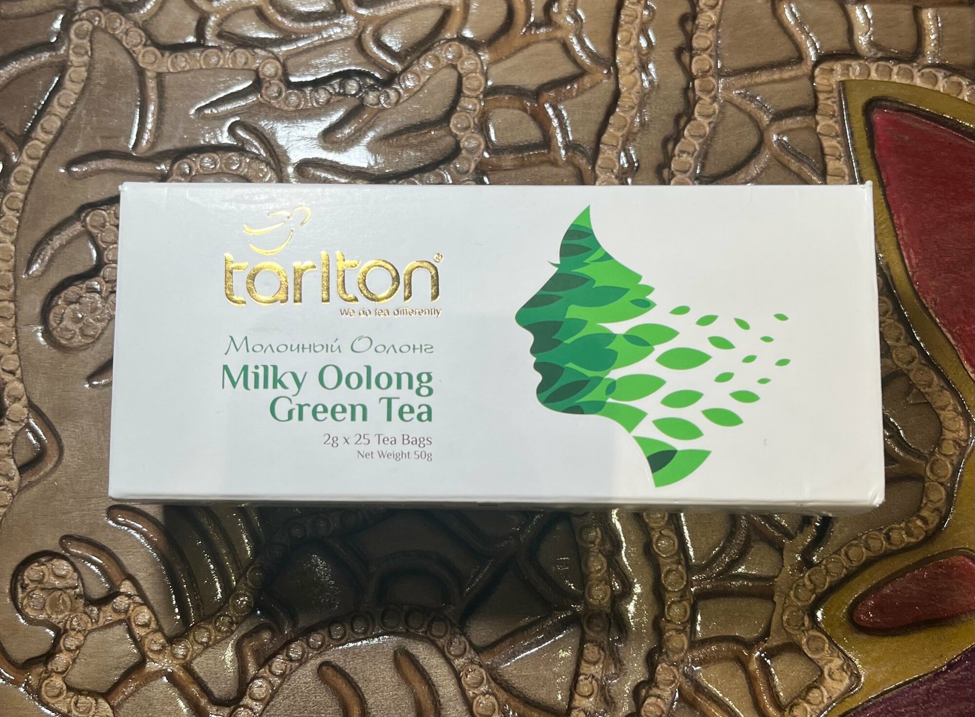 Чай зеленый Tarlton Milky oolong в пакетиках, 25 пак. - фотография № 3