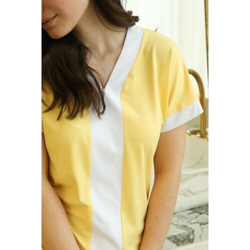 Футболка MELADO, размер 50, желтый