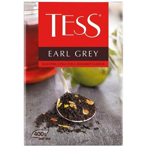 Чай черный Tess Earl Grey 400г 1уп