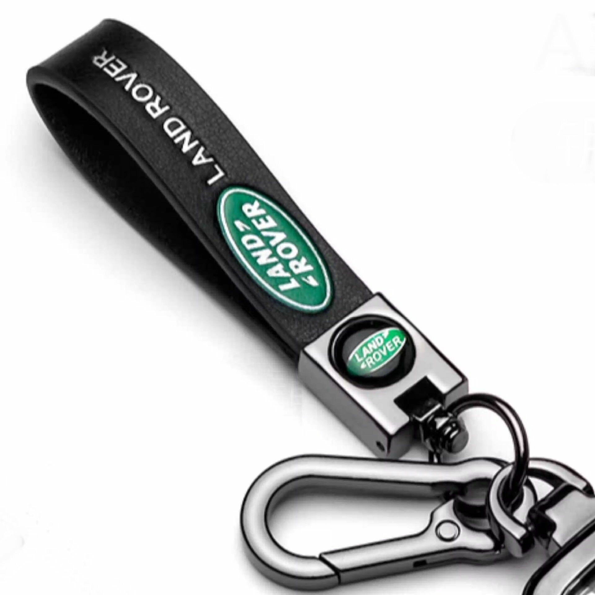 фото Кожаный автомобильный брелок для Land Rover