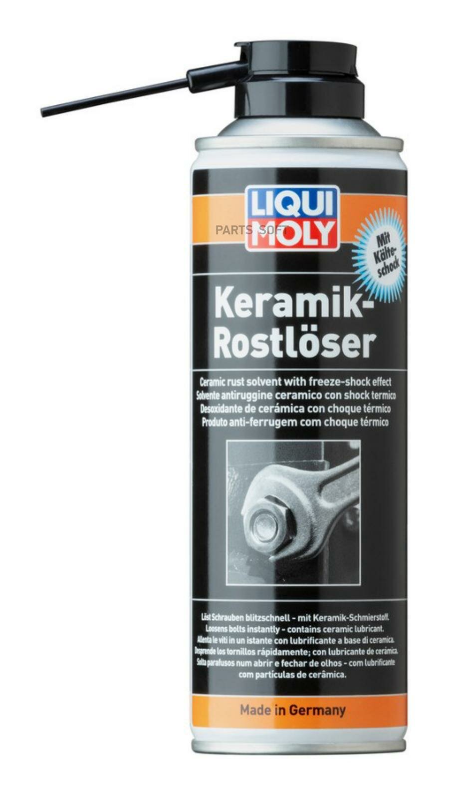 LIQUI MOLY Растворитель ржавчины с керамикой и эффектом холодного шока (300ml)