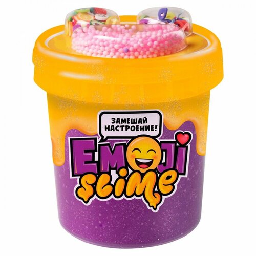 Слайм (лизун) Slime Emoji. Фиолетовый, 120г (S130-80)