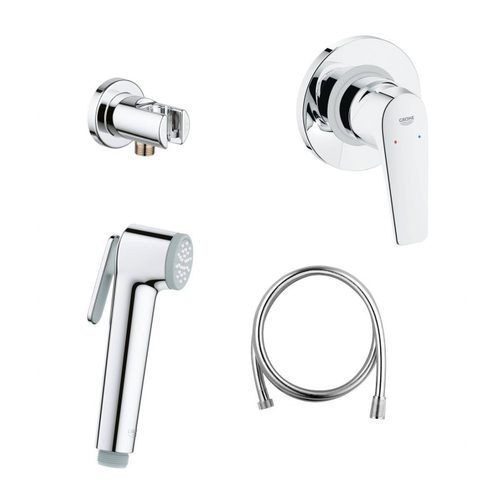 Комплект для гигиенического душа GROHE BauFlow 29328000 хром набор душевой гигиенический grohe bauflow 29328000