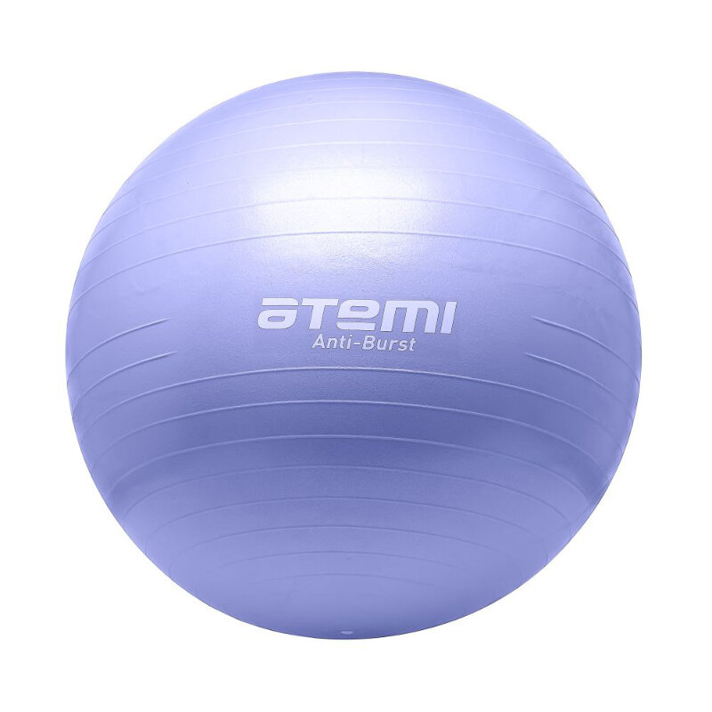 Мяч для фитнеса 75cm Антивзрыв ATEMI, Lilac