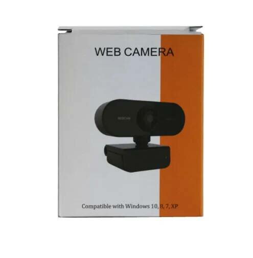 Веб камера, видео камера для компьютера, web camera 360 гр. 1080р / Веб камера Full HD 1080P с микрофоном
