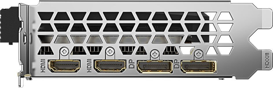 Видеокарта PCI-E GIGABYTE 8GB GDDR6 128bit 8nm 1792/14000MHz 2*HDMI/2*DP - фото №2
