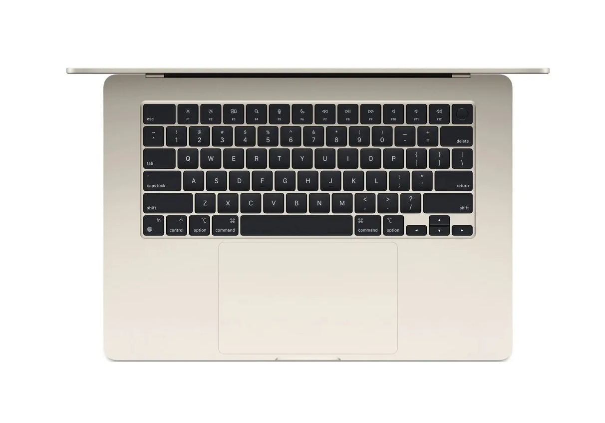 Ноутбук Apple MacBook Air 15 Starlight (MQKV3ZP/A) - фото №17