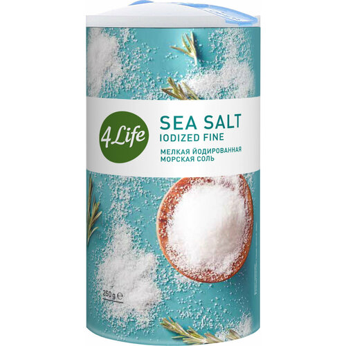 4Life Соль морская мелкая в тубе 250 г