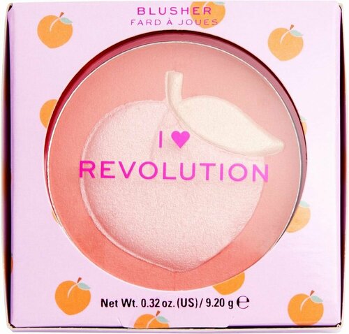 Румяна Revolution I Heart Fruity Тон Peach х3шт