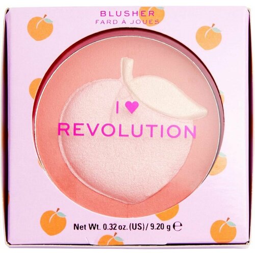 Румяна Revolution I Heart Fruity Тон Peach х2шт румяна i heart revolution румяна heart breakers