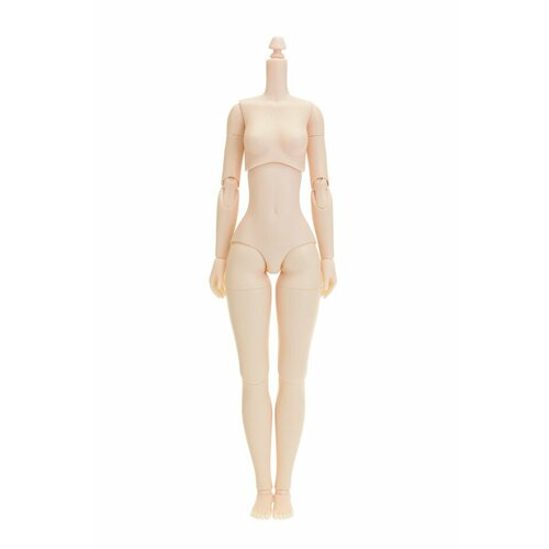 Женское тело куклы 26 см Obitsu Body (Matte Skin type) Bust size M (натуральный, прорезиненное, грудь M для кукол Обитсу / Пуллип)