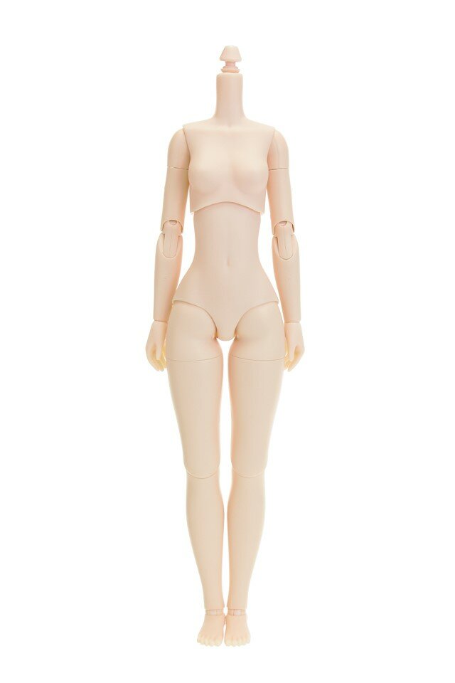 Женское тело куклы 26 см Obitsu Body (Matte Skin type) Bust size M (натуральный, прорезиненное, грудь M для кукол Обитсу / Пуллип)