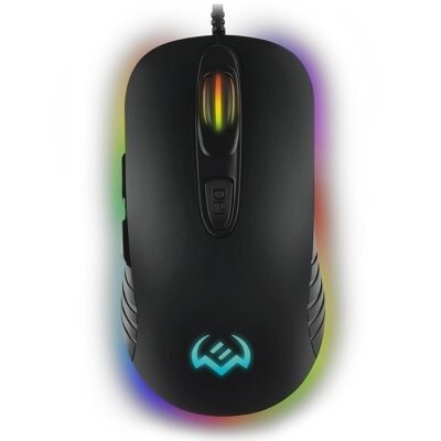 Игровая мышь Sven RX-G820 (6+1кл. 200-4800 DPI ПО SoftTouch RGB-подсветка игров. упак)