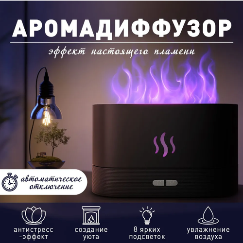 Аромадиффузор с имитацией пламениУвлажнитель воздуха с подсветкойНочник 159000₽