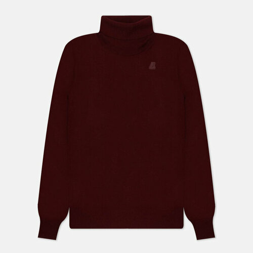 Свитер K-WAY, шерсть, длинный рукав, размер xxl, красный