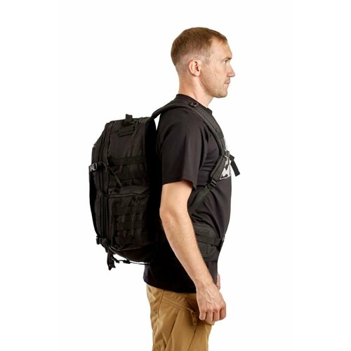 фото Рюкзак 7.62 spider спайдер объем 35l, черный novatex