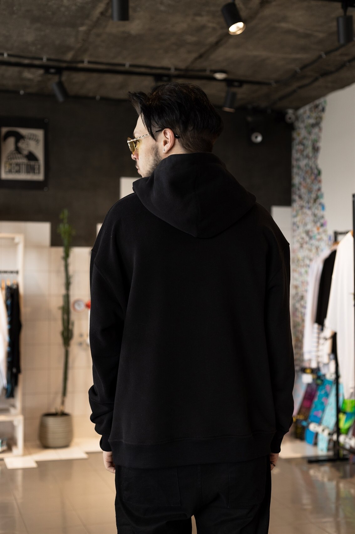 Худи БОРДШОП#1, размер M, , чёрный — фото 1