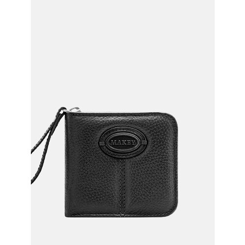 фото Кошелек макей 148-08-55, фактура зернистая, черный