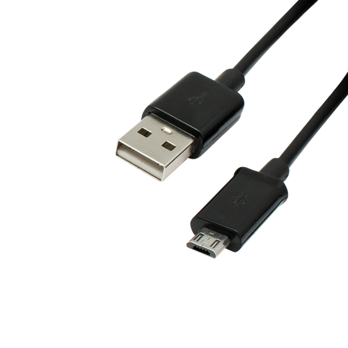 сетевое зарядное устройство oxion ox qc501bk 2 а кабель microusb 1 м черное Кабель Oxion USB-micro USB 0.8 м цвет черный