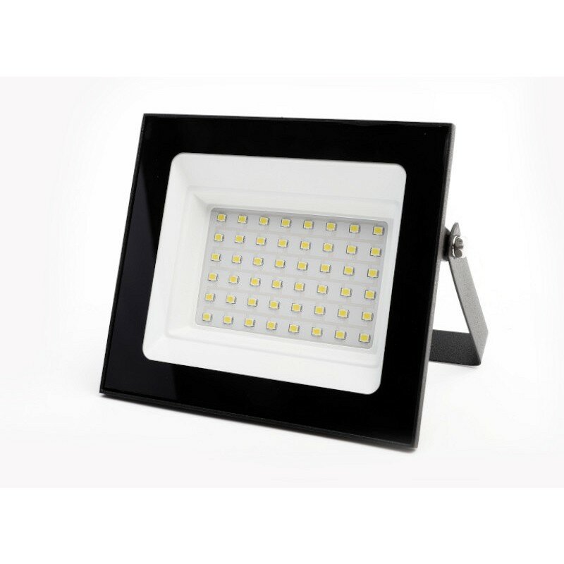 Ultraflash LFL-5002 C02 черный (LED SMD прожектор, 50 Вт, 230В, 6500К), цена за 1 шт.