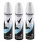 Антиперспирант спрей Rexona Невидимая Прозрачный кристалл, 3 шт х...