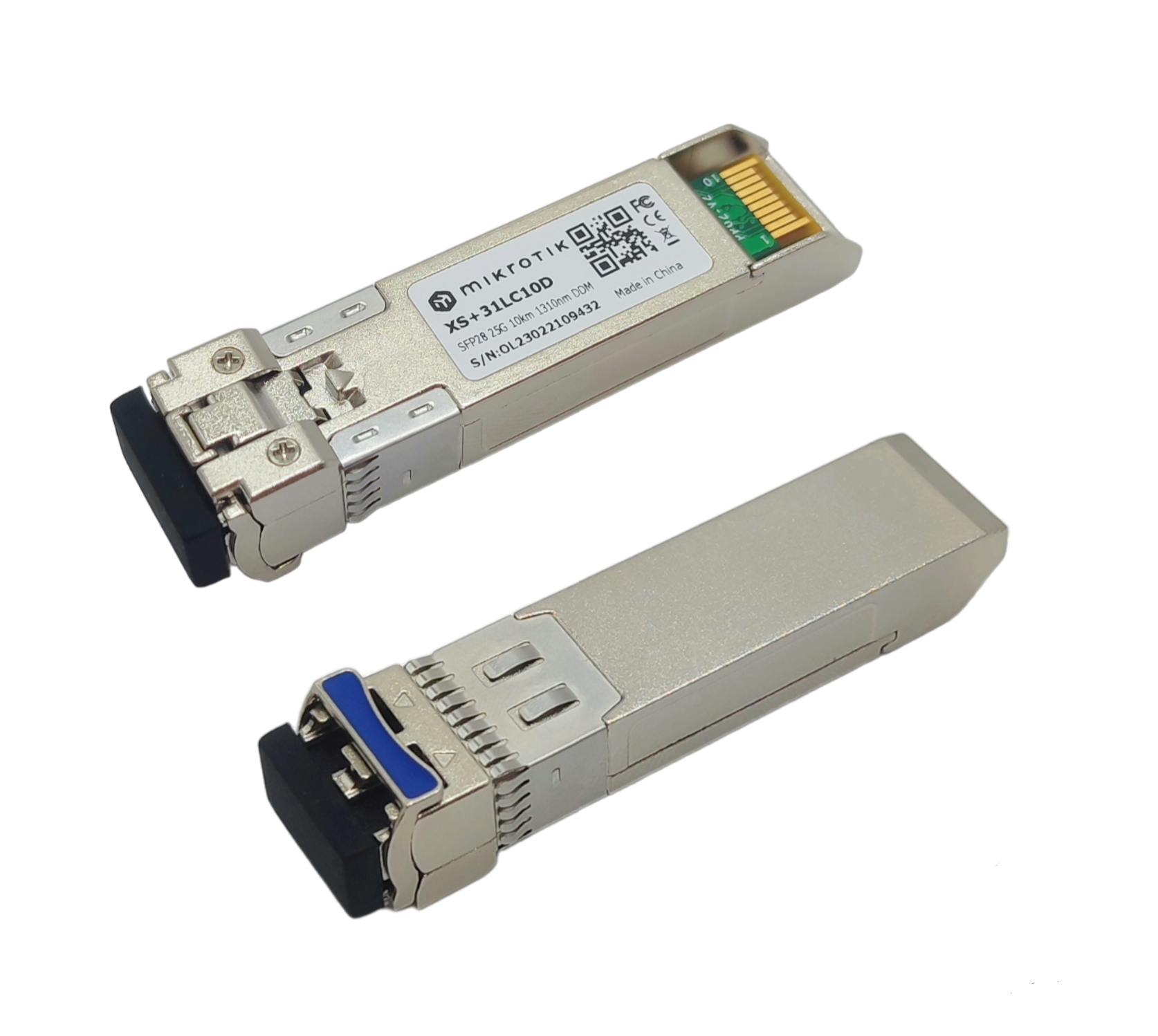 MikroTik XS+31LC10DС универсальный 1,25G SFP, 10G SFP+ и 25G SFP28