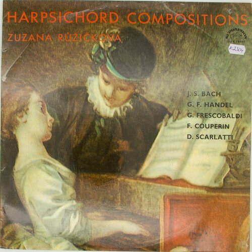 Виниловая пластинка Zuzana R i kov - Harpsichord Recital elizabeta harpsichord recital винтажная виниловая пластинка lp винил