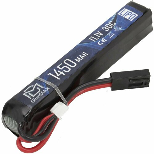 Аккумулятор LiPo 11.1v 1450mAh 30C (BlueMax) аккумулятор lipo 11 1v 1450mah 30c cqb bluemax