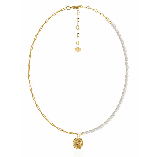 Чокер LN ONE, длина 38 см, белый