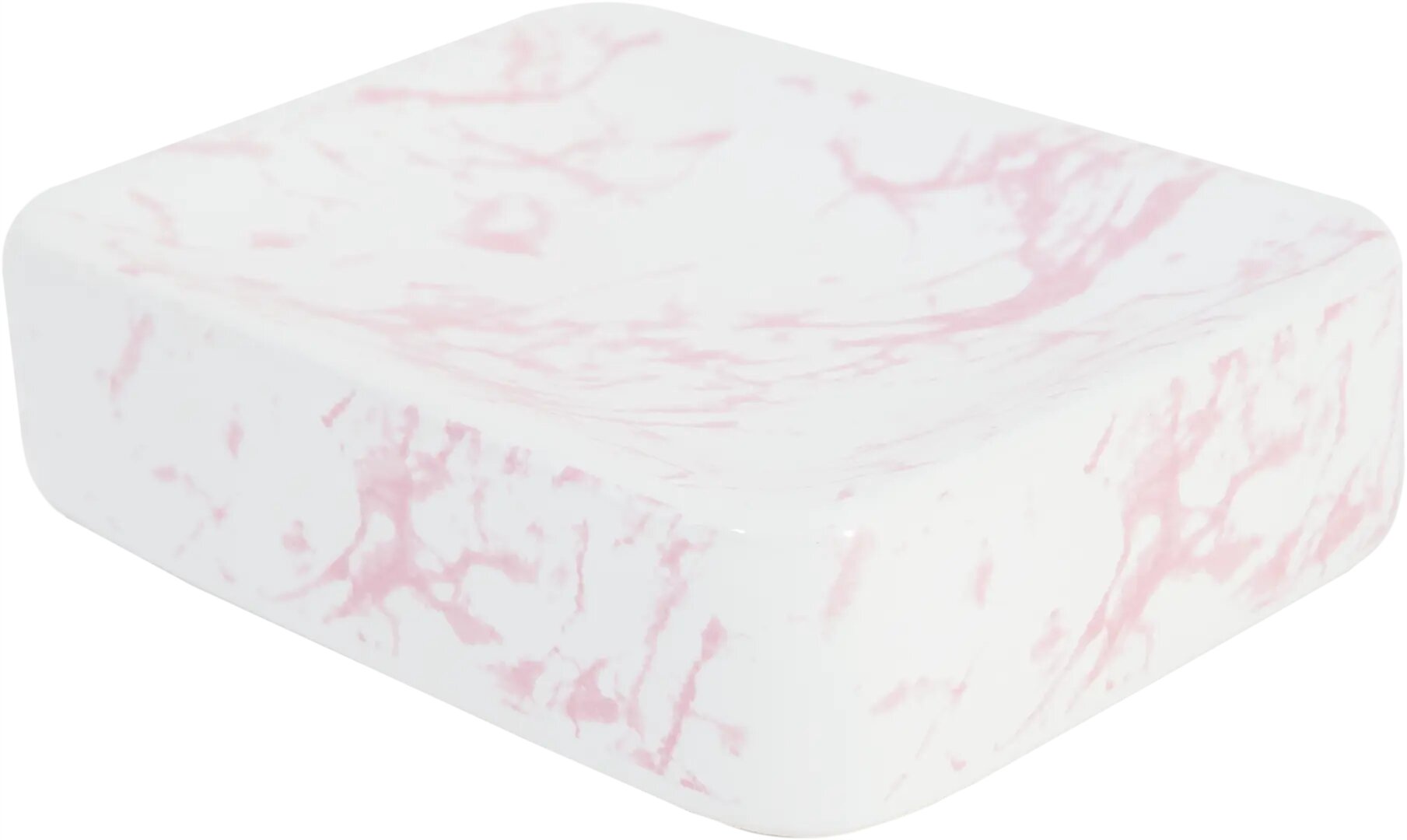 фото Мыльница Vidage Marmo Rosa керамика цвет белый